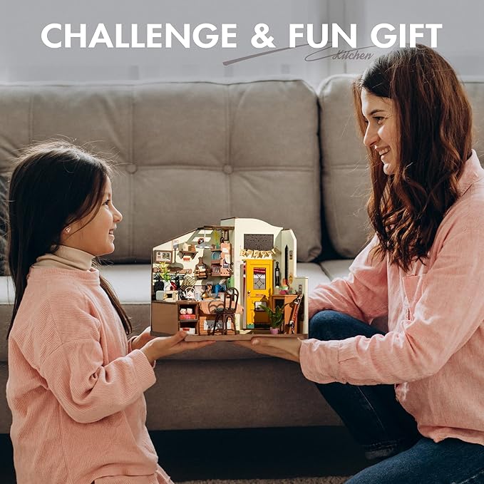 DIY Minature House With LED Light