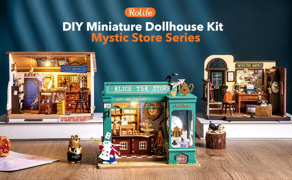 Miniature DIY Kit - Mystic Archives Series Diorama Craft Kits