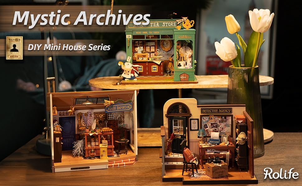 Miniature DIY Kit - Mystic Archives Series Diorama Craft Kits