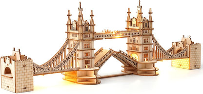 3D Wood Puzzle - London Tower Bridge