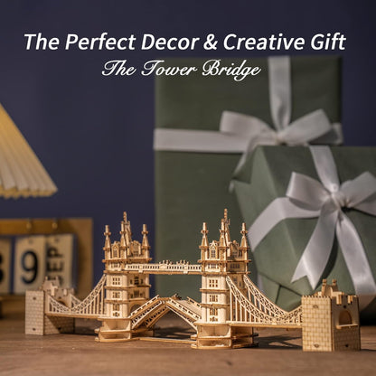 3D Wood Puzzle - London Tower Bridge