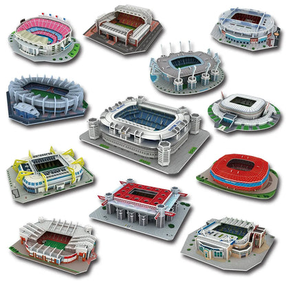 3D Miniature World Football Stadium Puzzle
