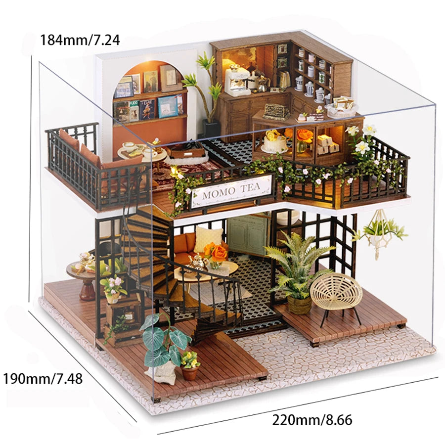 3D Miniature Building Kit - Momo Tea