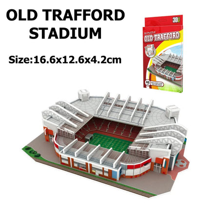 3D Miniature World Football Stadium Puzzle