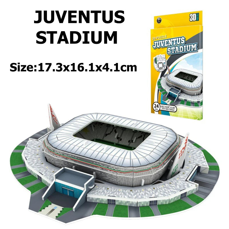 3D Miniature World Football Stadium Puzzle