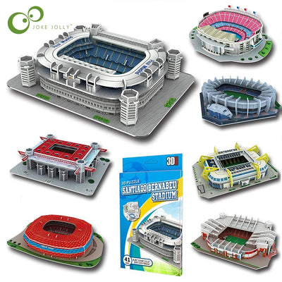 3D Miniature World Football Stadium Puzzle