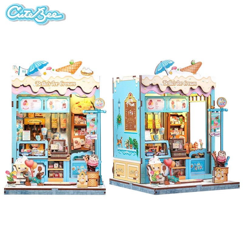 CUTEBEE DIY Book Nook Kits - Various Styles