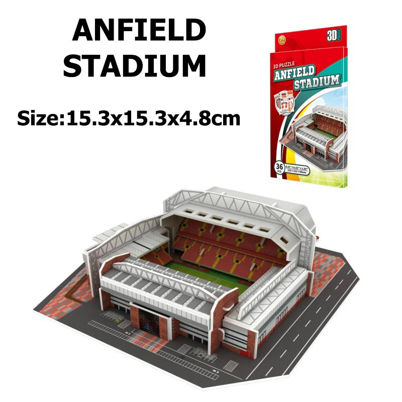 3D Miniature World Football Stadium Puzzle