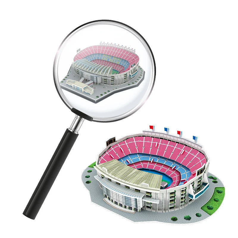 3D Miniature World Football Stadium Puzzle