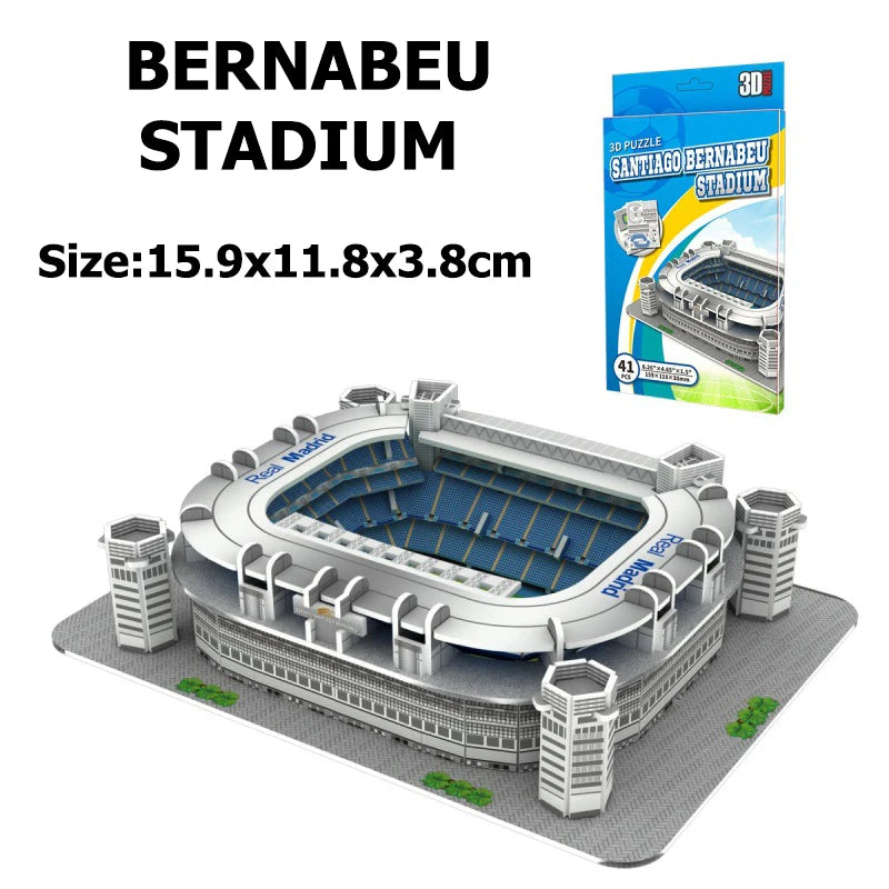 3D Miniature World Football Stadium Puzzle