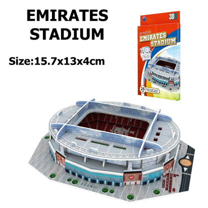 3D Miniature World Football Stadium Puzzle
