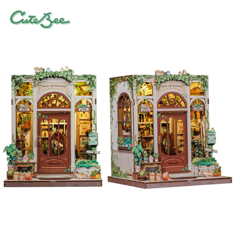 CUTEBEE DIY Book Nook Kits - Various Styles