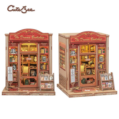 CUTEBEE DIY Book Nook Kits - Various Styles