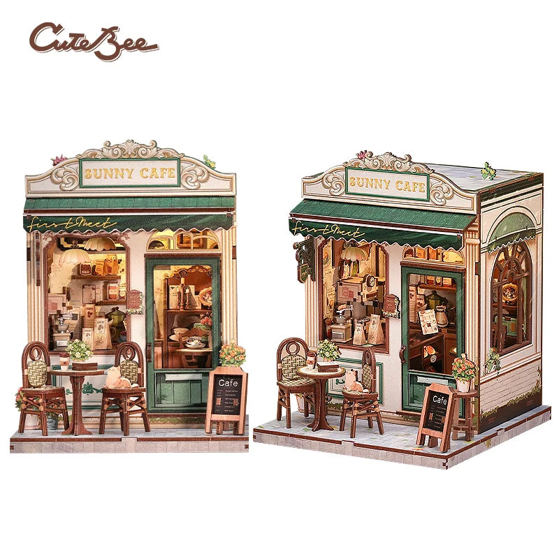 CUTEBEE DIY Book Nook Kits - Various Styles