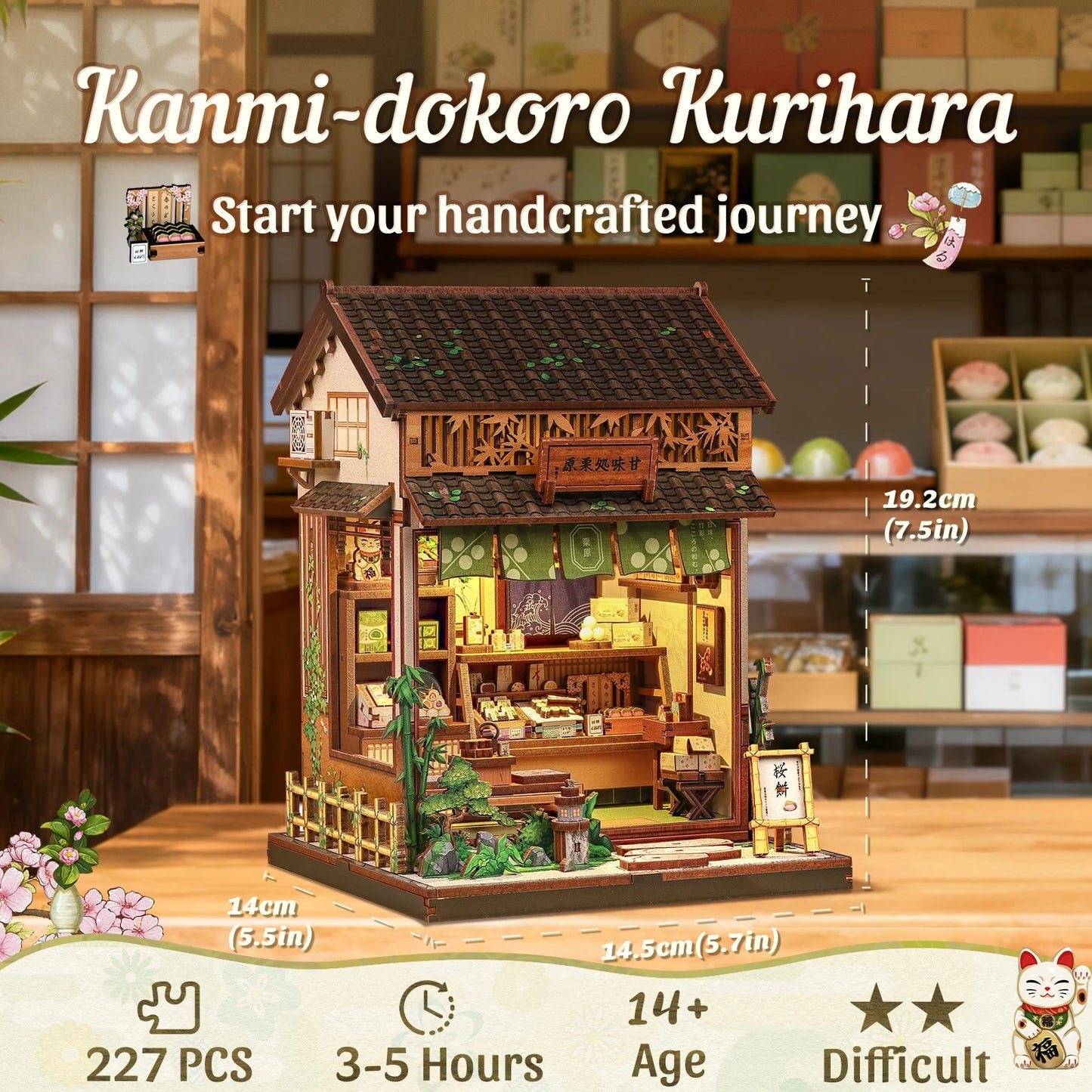 CUTEBEE DIY Book Nook Kits - Various Styles