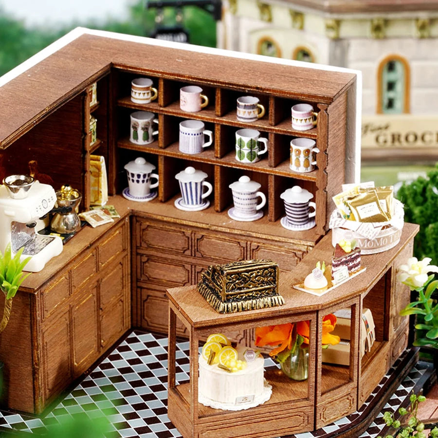 3D Miniature Building Kit - Momo Tea