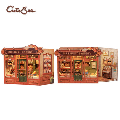 CUTEBEE DIY Book Nook Kits - Various Styles