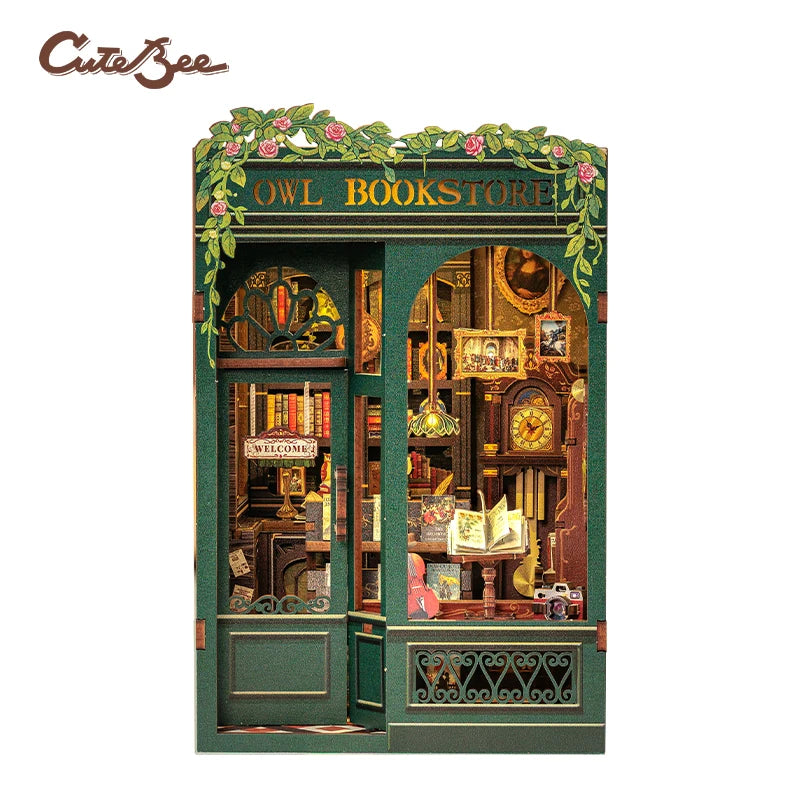 CUTEBEE DIY Book Nook Kits - Various Styles