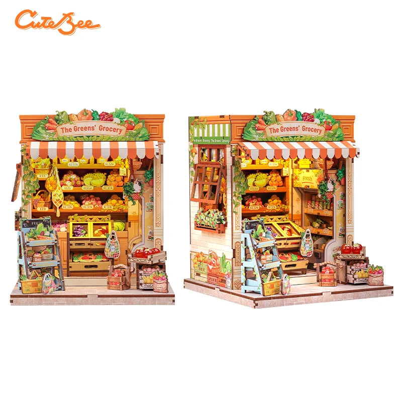 CUTEBEE DIY Book Nook Kits - Various Styles