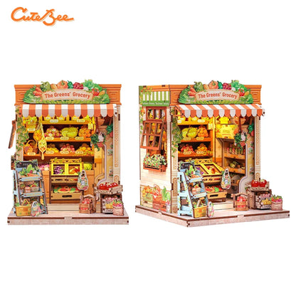 CUTEBEE DIY Book Nook Kits - Various Styles