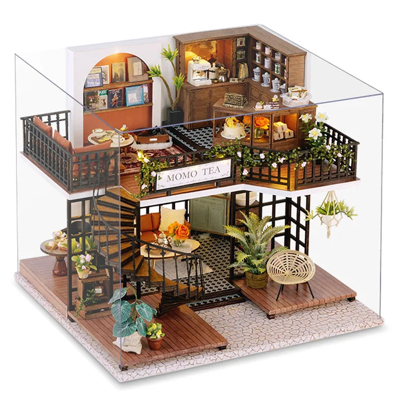 3D Miniature Building Kit - Momo Tea