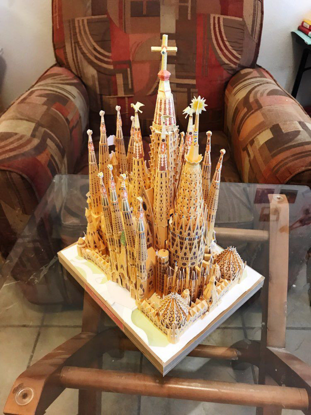 DIY 3D Paper Model Building Kit - Spain Sagrada Familia