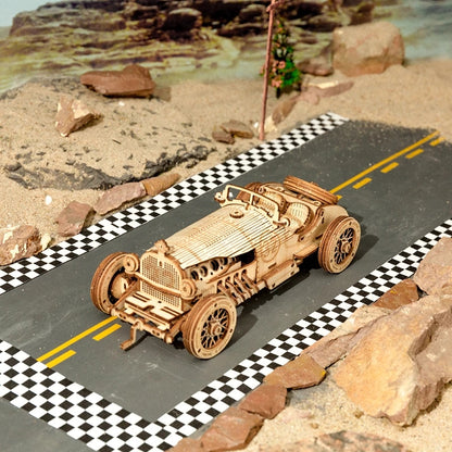 3D Wood Puzzle - Classic Model Car