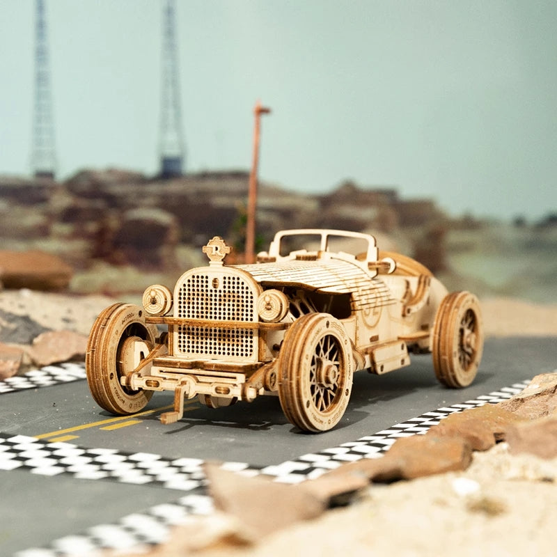 3D Wood Puzzle - Classic Model Car