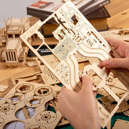 3D Wood Puzzle - Classic Model Car